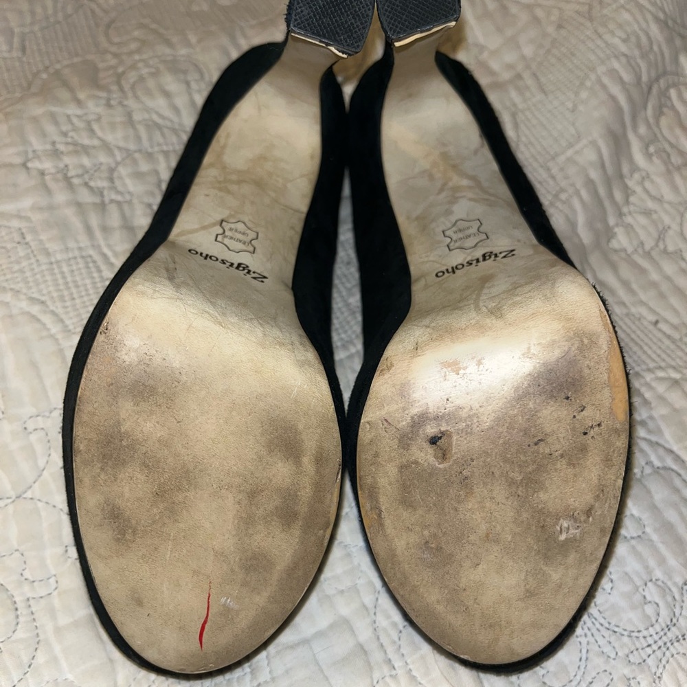 Gorgeous 5” suede platform heels from Zigisoho - Picture 3 of 3